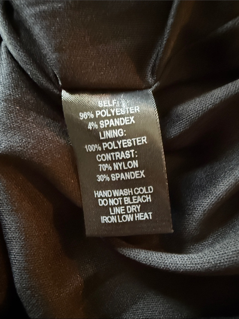 Lulu's Black Spaghetti Strap Wrap Mini Dress - Picture 4 of 5